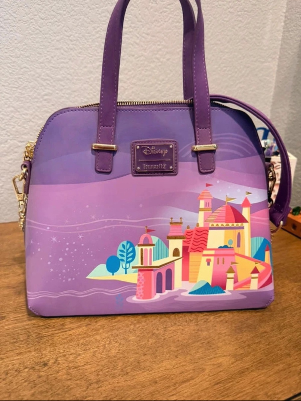 NWOT Disney Loungefly Dome Satchel: Little Mermaid
